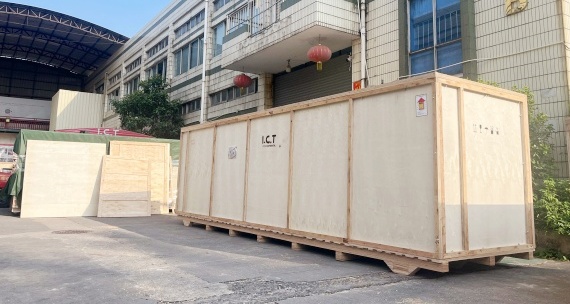 Packaging of reflow oven אריזת התנור מחדש