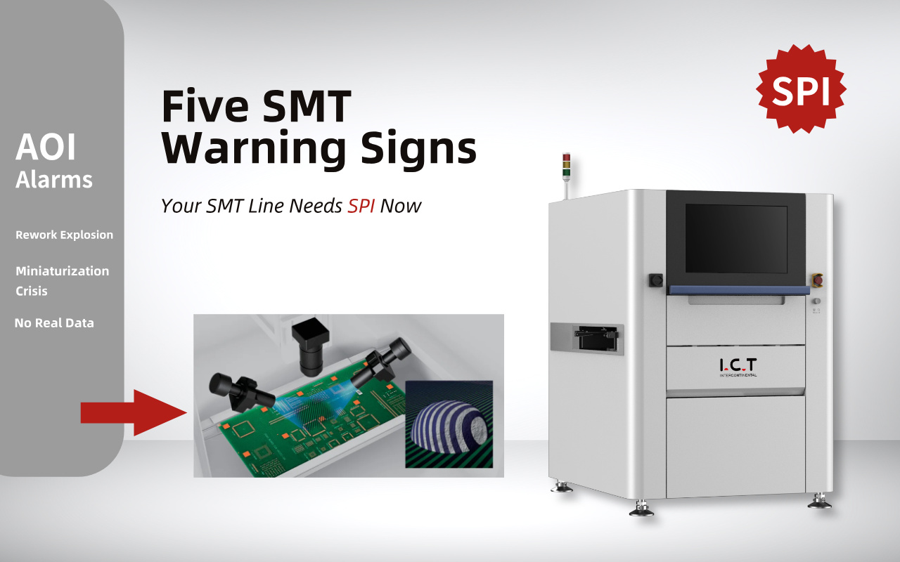 5 Warning Signs Your SMT Line Urgently Needs SPI 5 סימני אזהרה לקו SMT שלך זקוק בדחיפות ל-SPI