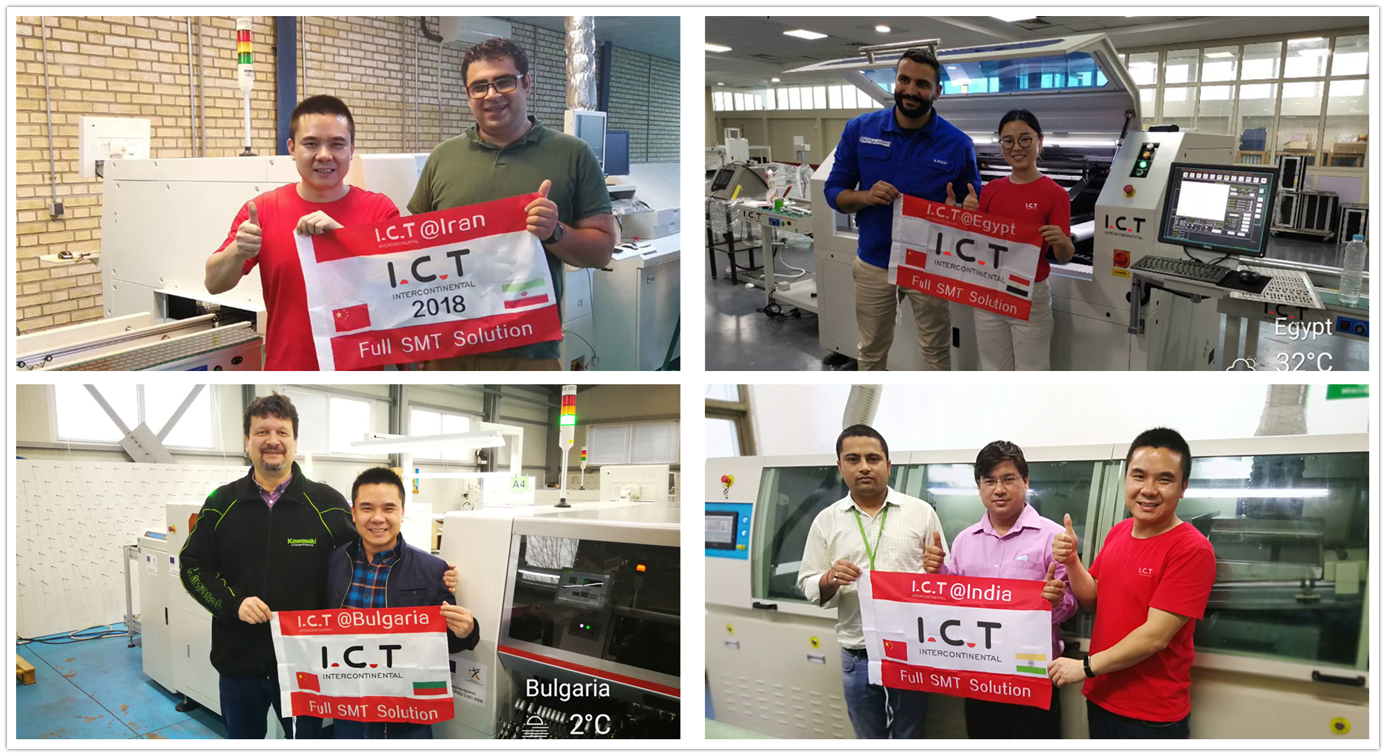 I.C.T wave soldering מכונת הלחמה לטבילה