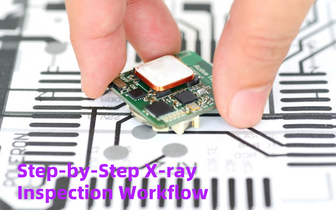 6. Step-by-Step X-ray Inspection Workflow 6. תהליך בדיקת רנטגן שלב אחר שלב