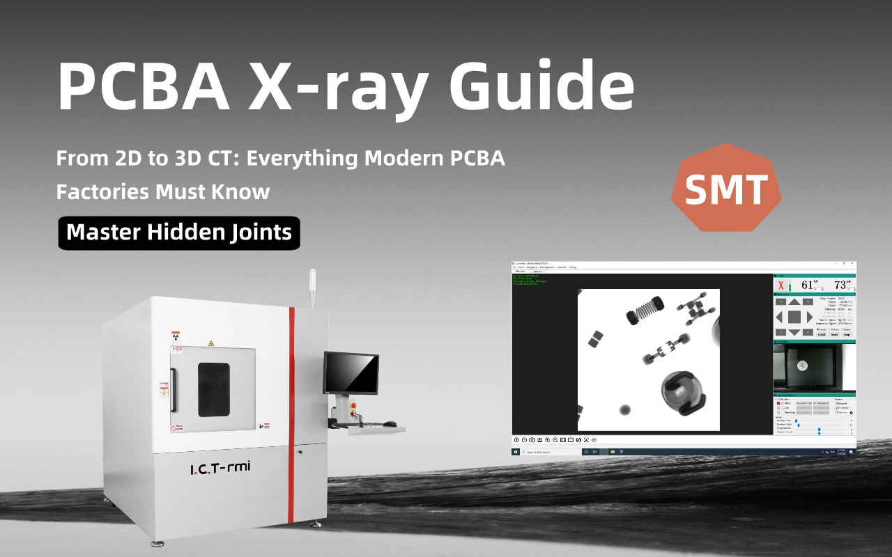 01 The Complete Guide To X-ray Inspection in PCBA Manufacturing 01 המדריך המלא לבדיקת קרני רנטגן בייצור PCBA