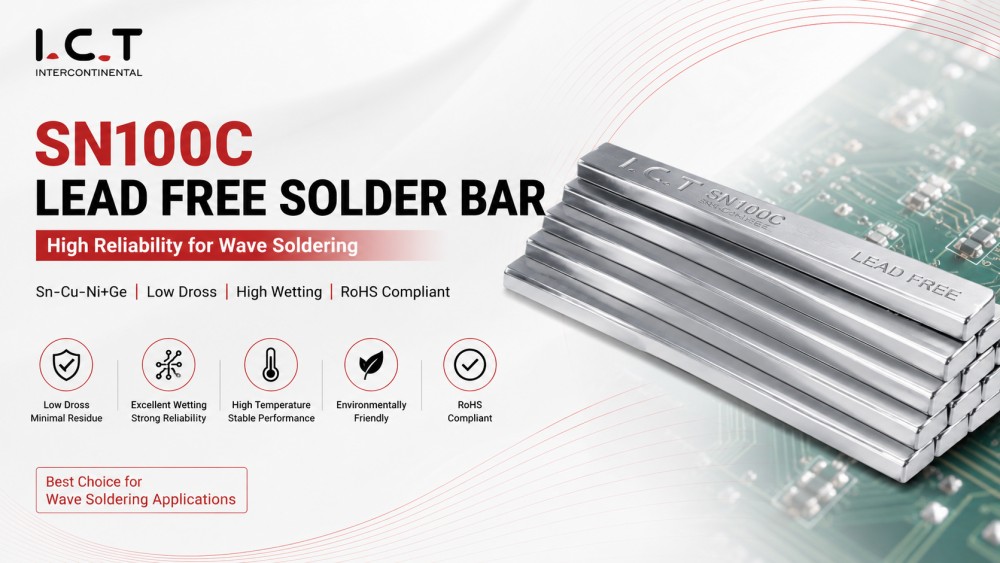 SN100C Lead Free Solder Bar סרגל הלחמה SN100C ללא עופרת