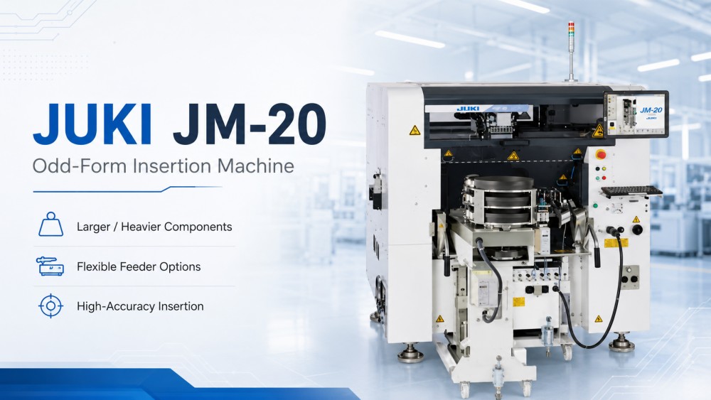 JUKI Odd-form Insertion Machine JUKI מכונת הכנסה מוזרה