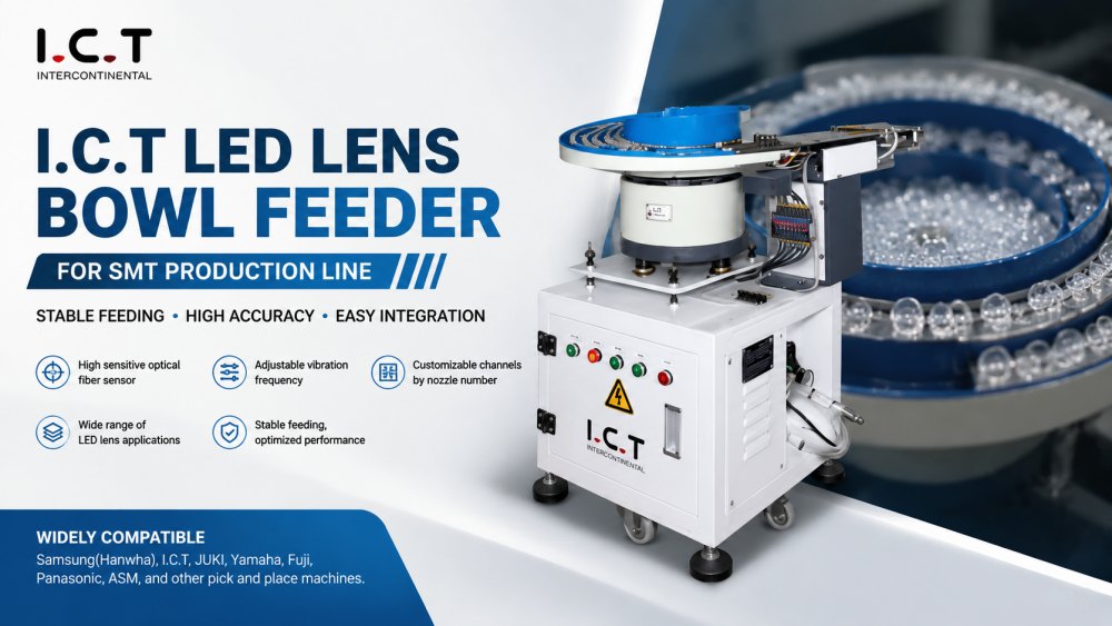LED Lens Bowl Feeder מזין לקערת עדשות LED