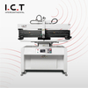 ICT-P12 |מדפסת סטנסיל מסך SMT דיוק חצי אוטומטי בקו ייצור SMD