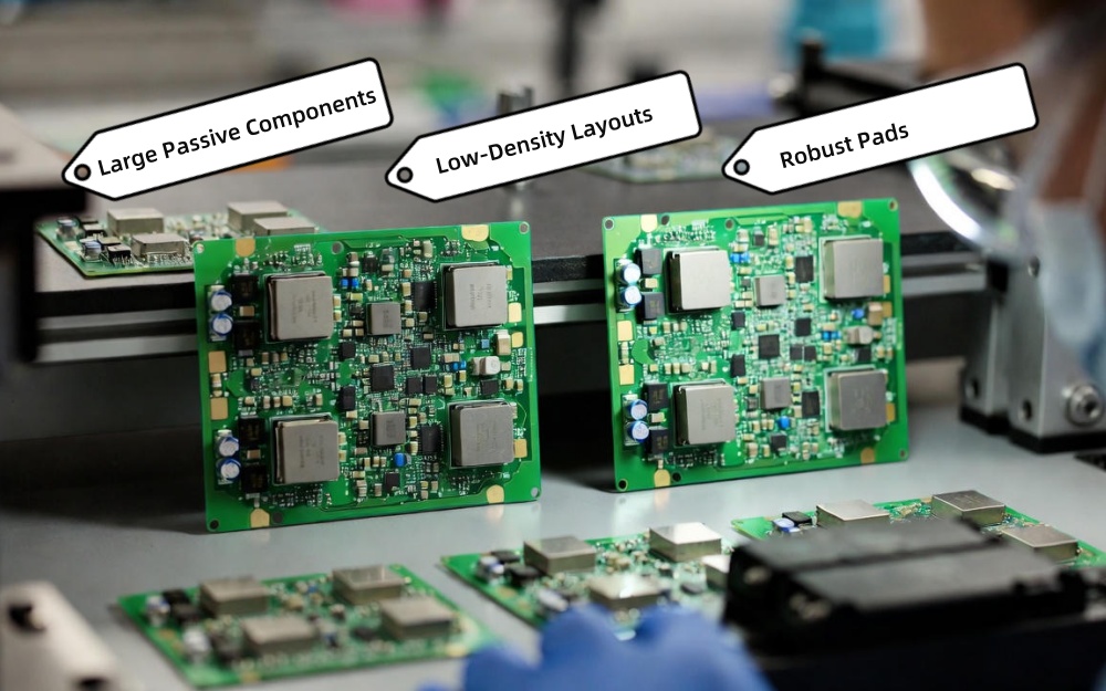 עיצובי SMT פשוטים במיוחד או גדולים