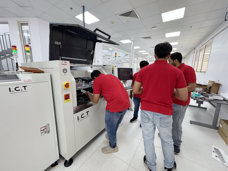 התקנת ICT באתר ותמיכה בהדרכה טכנית