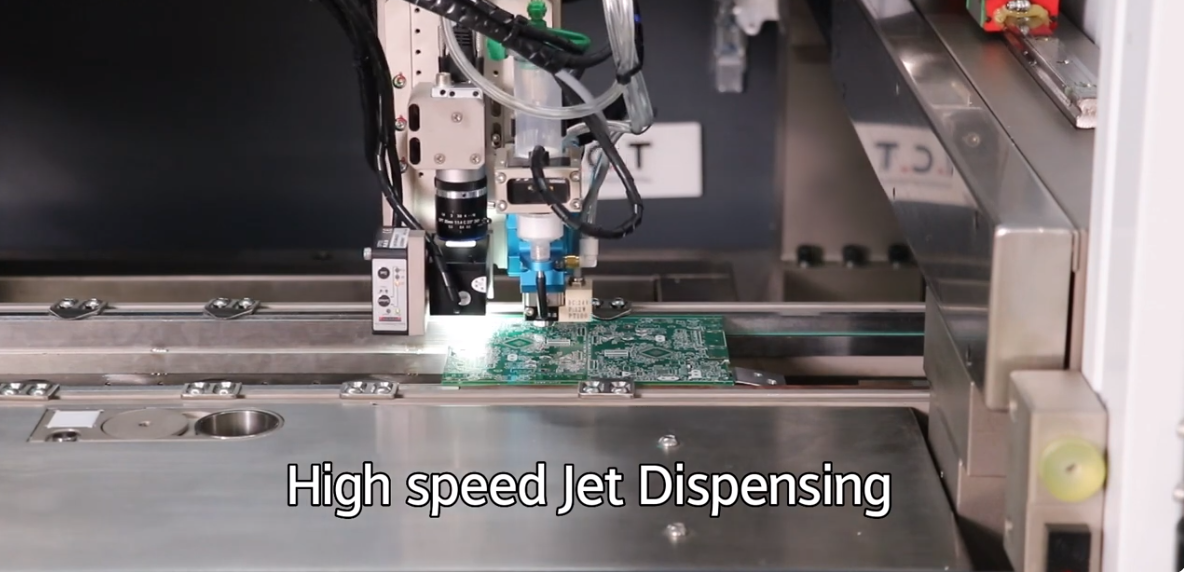 מכונת ניפוק עבור יישומי SMT