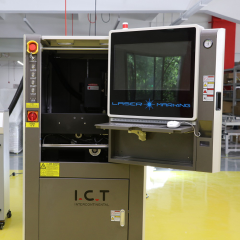 תקשוב | מכונת סימון להדפסה וחיתוך בלייזר סיבים סגורים