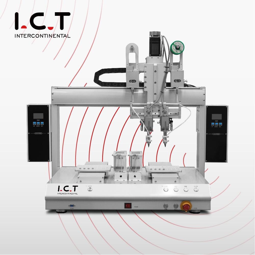 ICT-SR250DD |מכונת רובוט הלחמה אוטומטית זולה Pcb