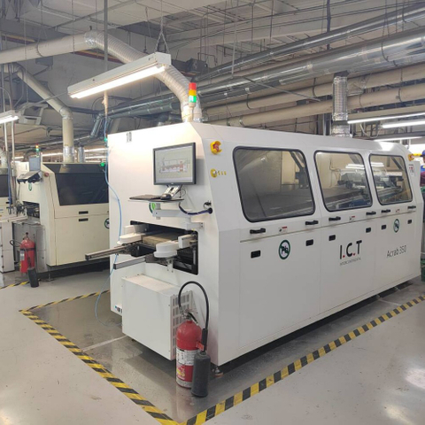 תקשוב | מכונת הלחמה גלים Acrab 350 / 450 כפול ראש DIP מכונת הלחמה