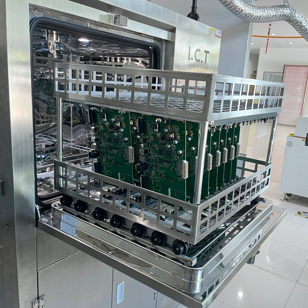 ICT-6300 | SMT PCBA אוטומטי מכונת ניקוי מקוונת