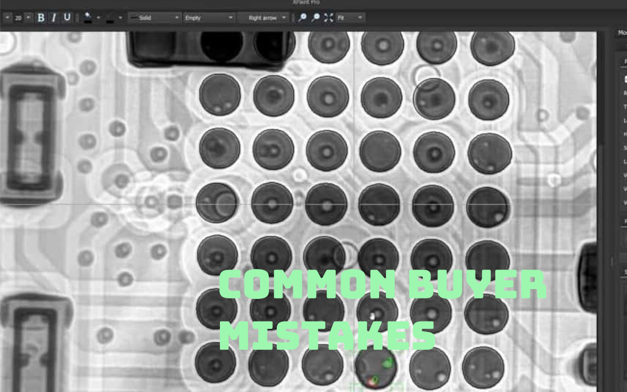 8. Common Mistakes Buyers Make When Choosing a PCBA X-Ray System 8. טעויות נפוצות שקונים עושים בעת בחירת מערכת רנטגן PCBA