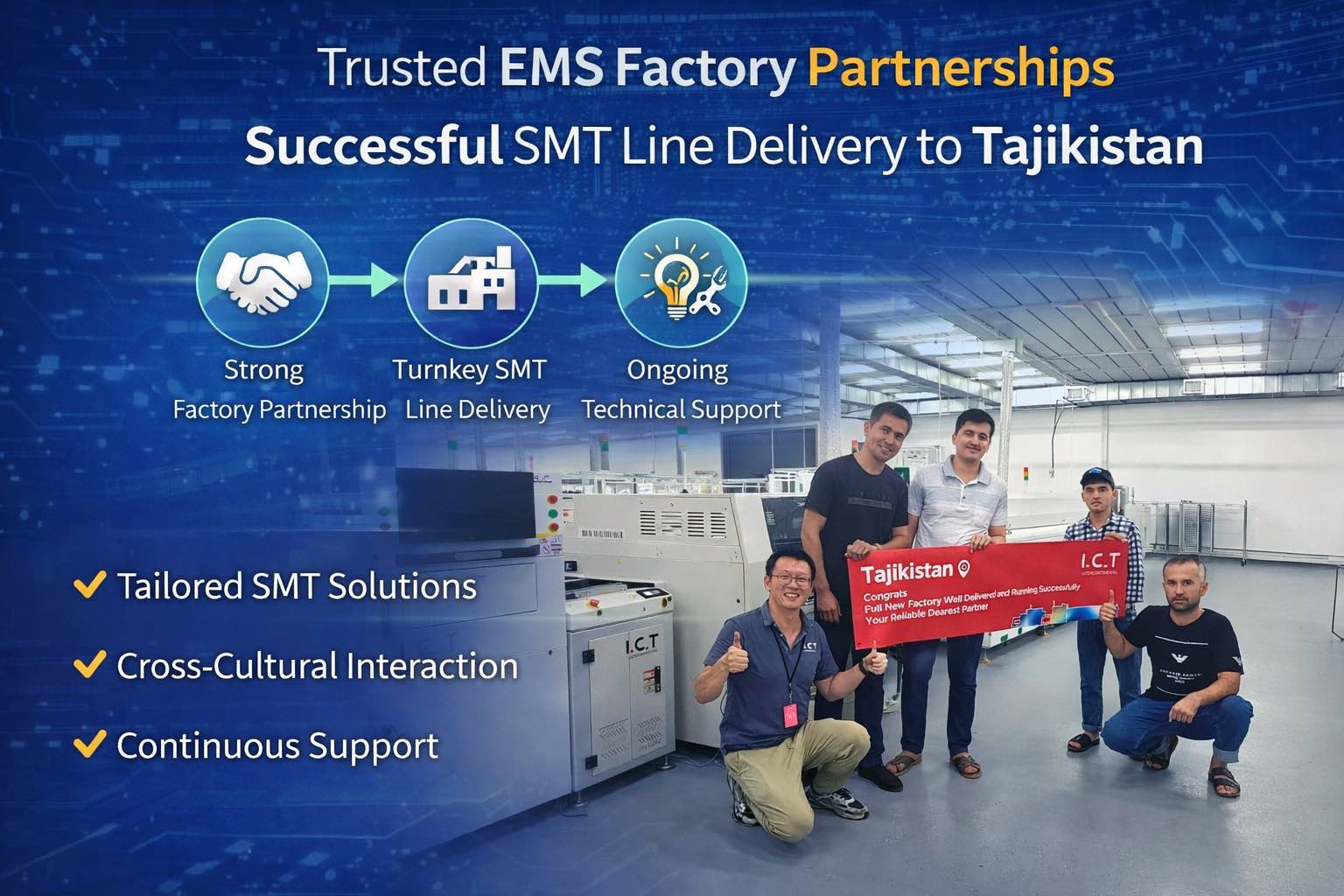 6. יתרונות מרכזיים בבחירת פתרונות ICT Turnkey SMT