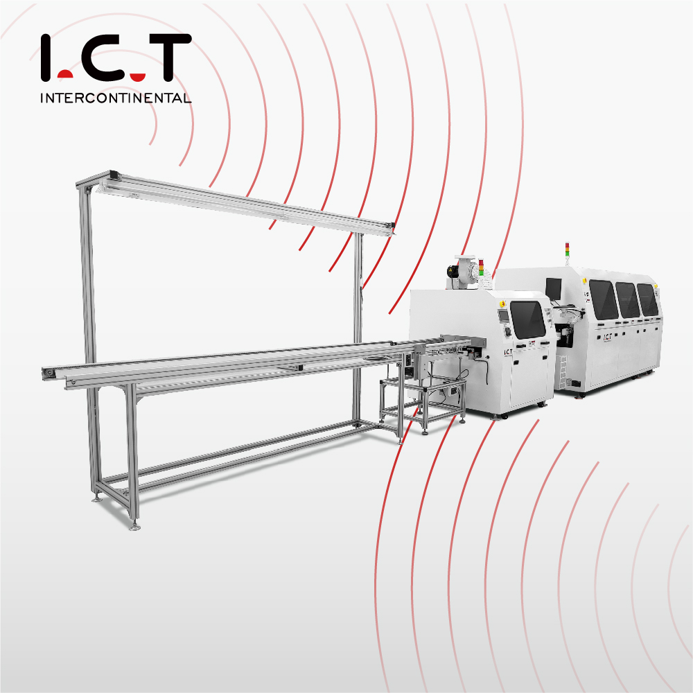 ICT-Acrab350 |מכונת הלחמת גלי חנקן עם יציבות גבוהה DIP PCB