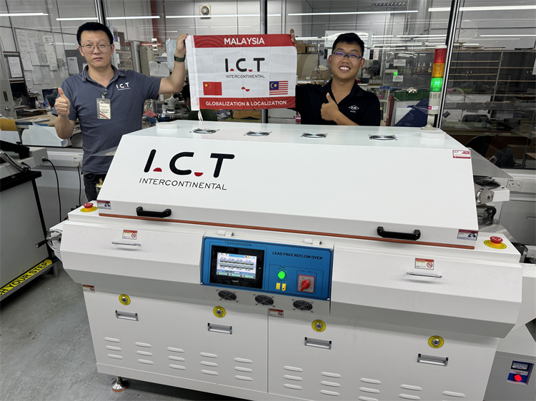 תנור T4 Reflow מותאם אישית עם רוחב מסוע של 400 מ'מ (1)