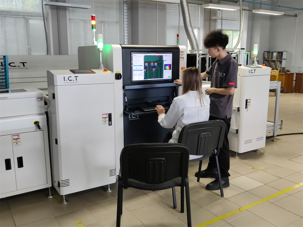 קו ייצור SMT מותאם אישית לייצור אלקטרוניקה לרכב