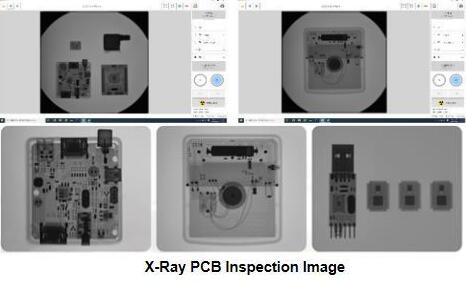 פונקציית בדיקת PCB של רנטגן