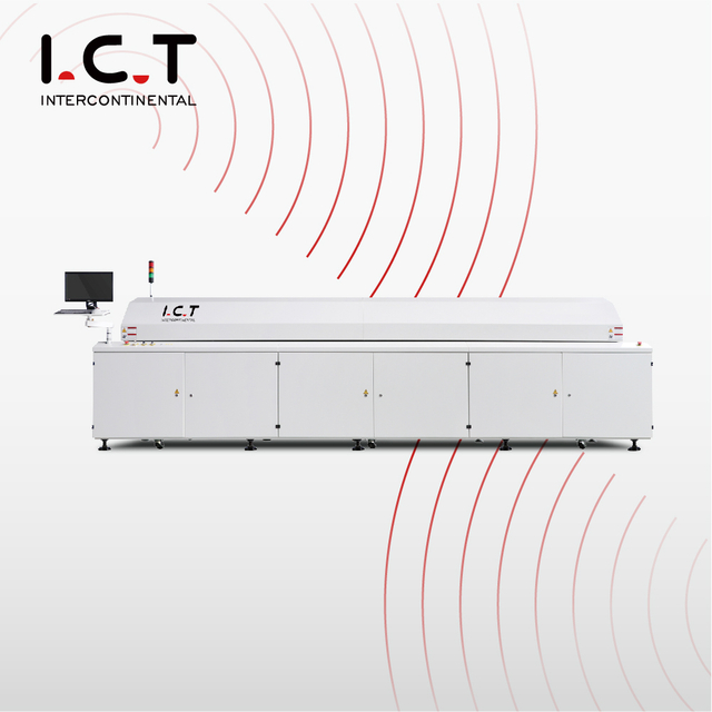 ICT-Lyra733N |עיצוב מודולרי תנור זרימה חוזרת של אוויר חם SMT