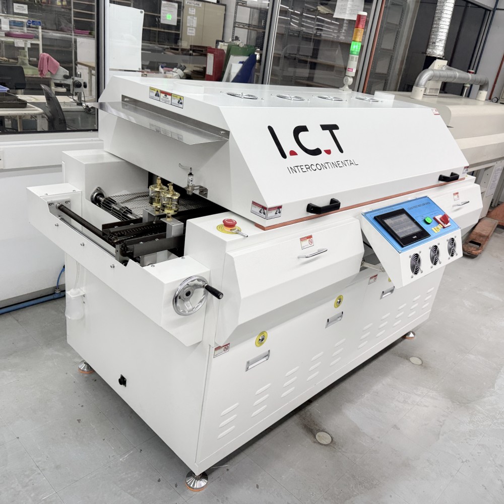 ICT-T6 | LED SMD Reflow הלחמה תנור פרופילר תרמי SMD Reflow Machine