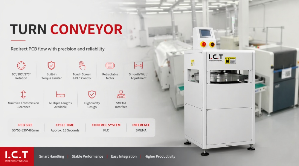 מסוע פניות PCB