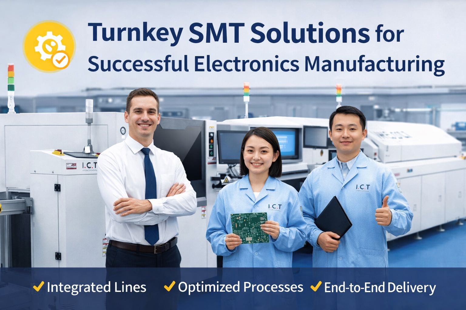1. רכיבי ליבה של קו ייצור SMT Turnkey ICT