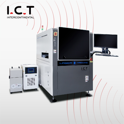 ICT-400 |מכונת סימון בלייזר Fiber Co2 UV