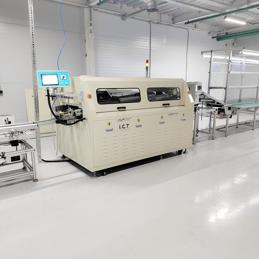 ICT-W4 | ציוד הלחמת גלי THT עם פתרונות SMT מקצועיים גבוהים