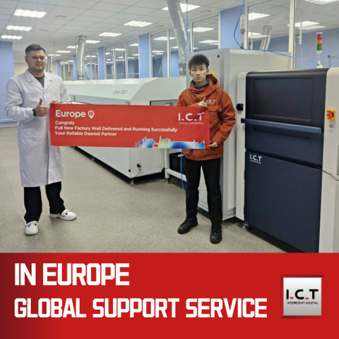 ICT-AI-4540 | מערכת אופטית חזותית DIP מצלמה הפוכה מכונות AOI מקוונות