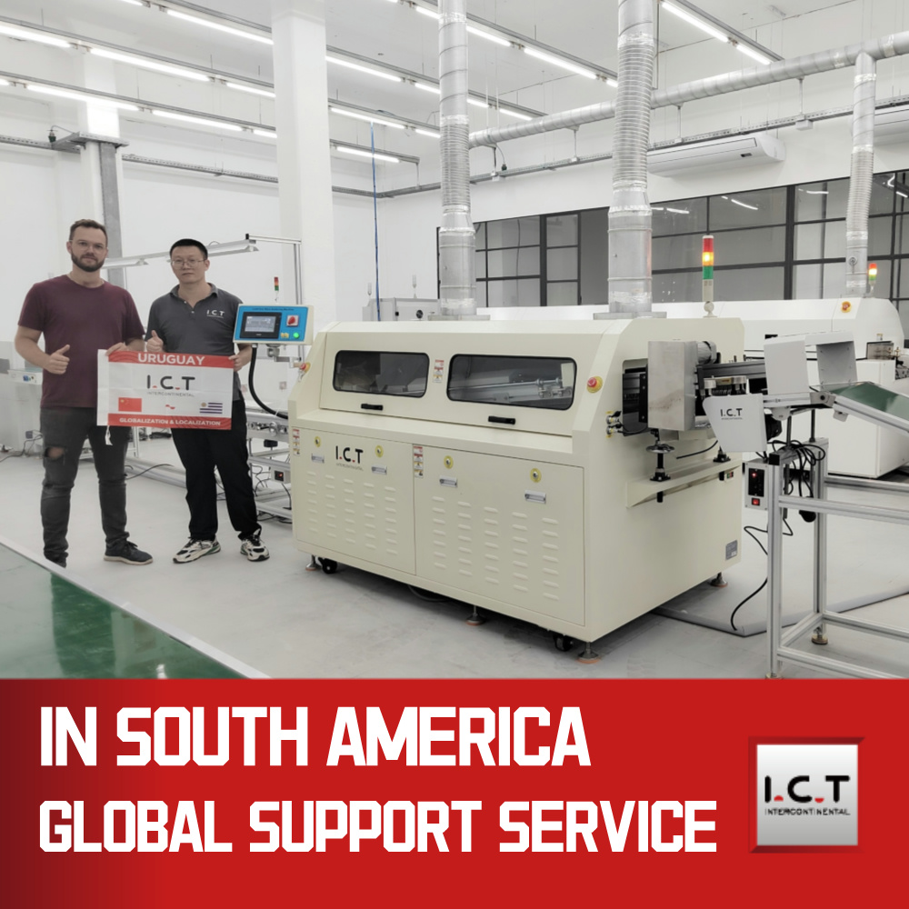 ציוד הלחמה לגלי PCB ביעילות גבוהה מכונות הלחמה