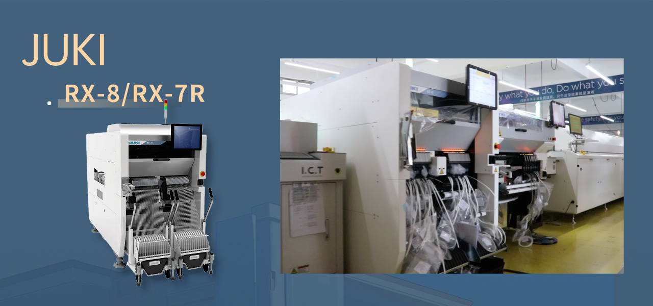 JUKI Pick and Place Machine RX-8 RX-7R