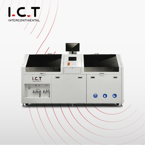 מכונת הלחמה סלקטיבית PCB אוטומטית מקוונת ICT