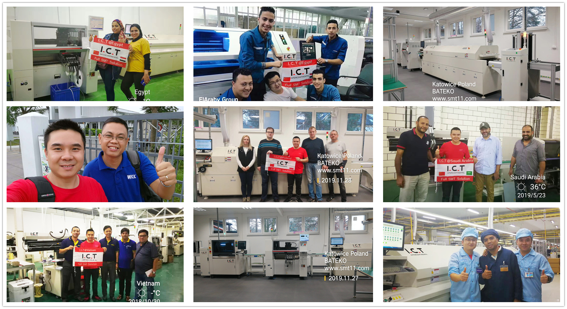 שירותים תנור ICT SMT reflow