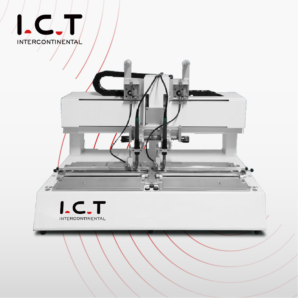 ICT-SR250D |Pcb Smd 5-Axis מכונת רובוט הלחמה רובוטית שולחנית 