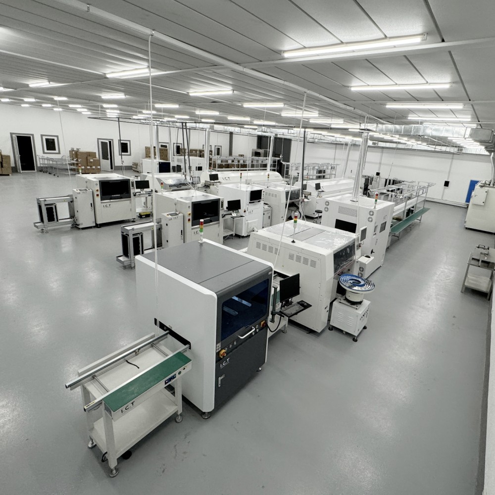 ICT-6534 | מכונת הדפסה להדבקת הלחמה SMT להרכבת PCB