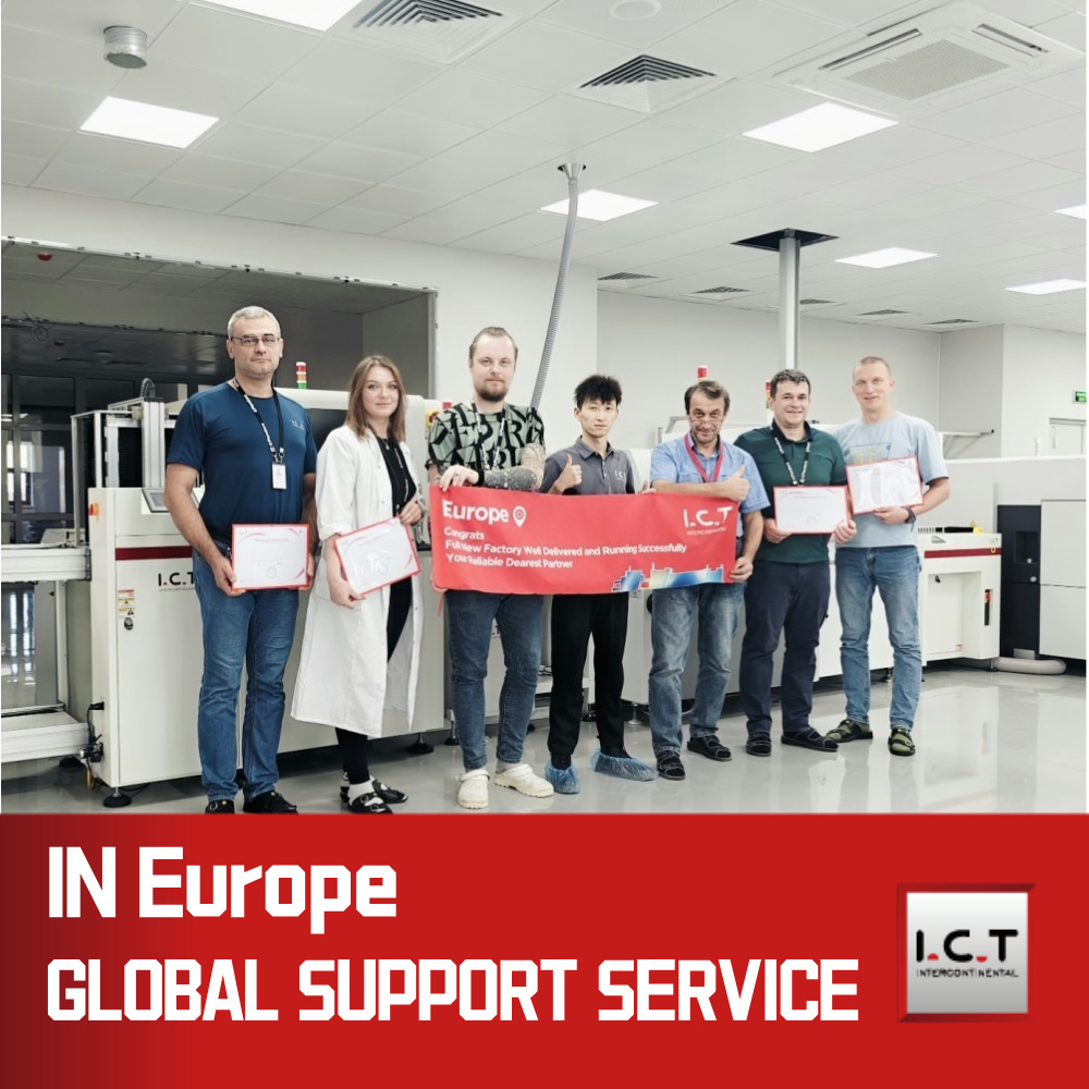 ICT-5151 | מדפסת מסך מכונת הלחמה PCB SMT אוטומטית לחלוטין עבור LED