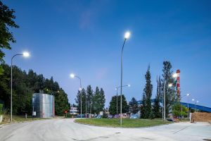 תאורת LED ברחוב