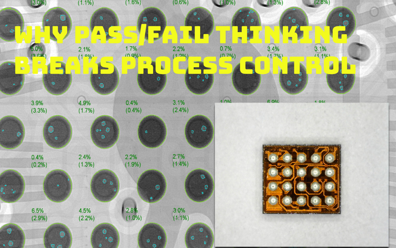 3. הפסק להתייחס לצילום רנטגן ככלי Pass: Fail
