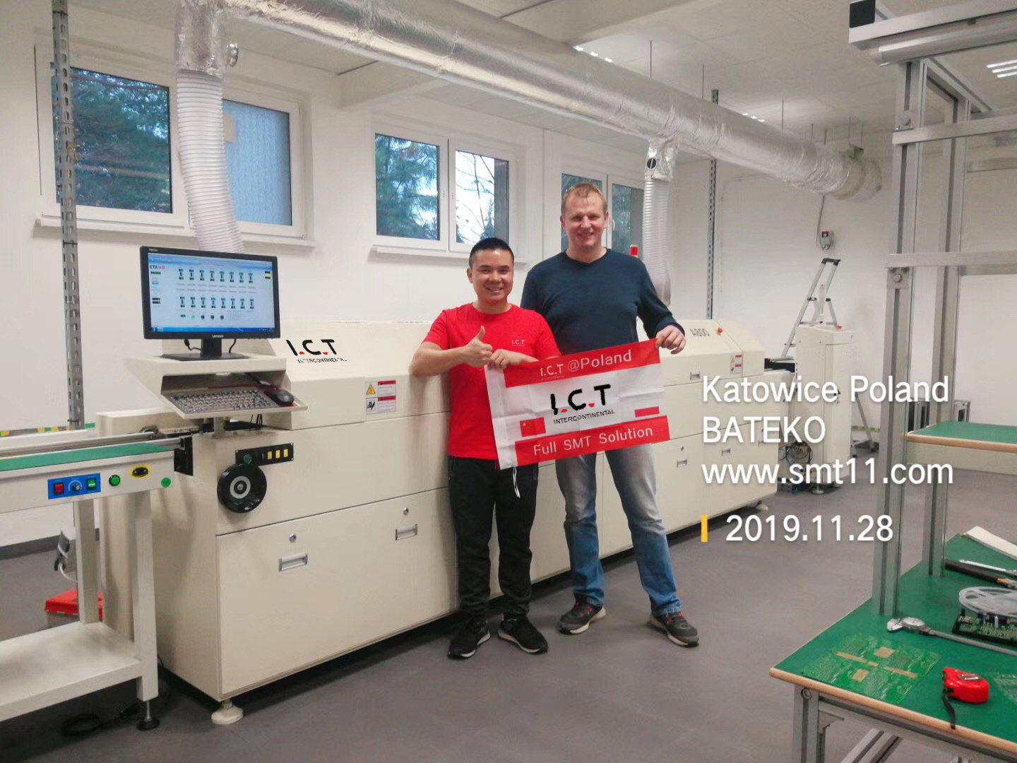מפרק PCB, Smt Reflow, תנור PCB Reflow
