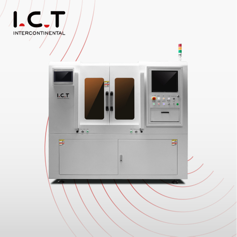 ICT LCO-350 |לוח PCB PCBA מכונת מפריד חותך חיתוך בלייזר מקוון