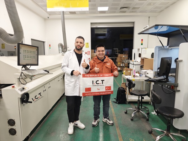 מכונת תנור ICT מחדש