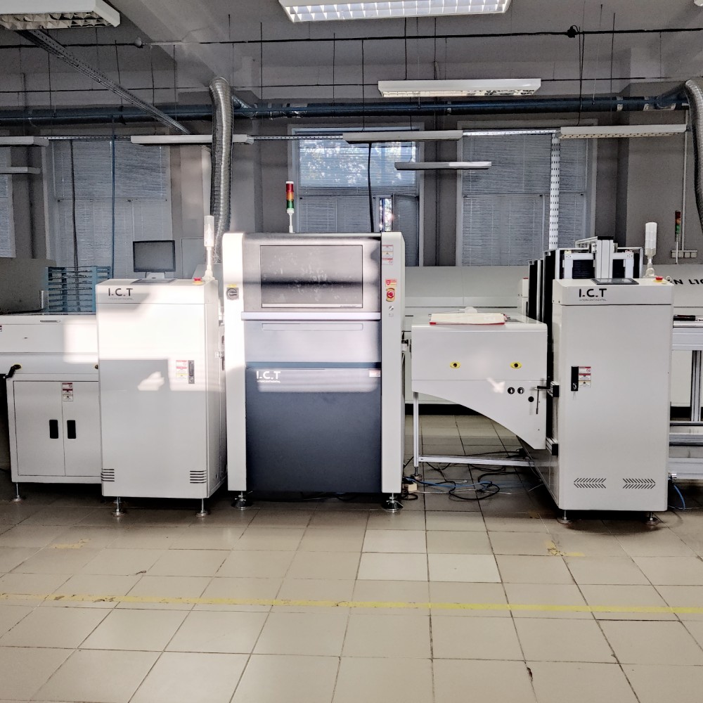 ICT- AI-5146W | DIP On-line Dual Side AOI Inspection System Optical Machine
