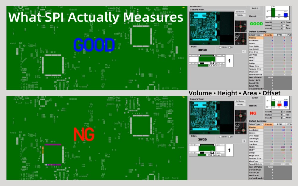 מהם פגמי בדיקת הדבקת הלחמה ב-SMT