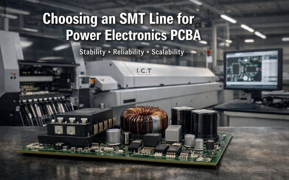 בחירת קו SMT עבור PCBA של Power Electronics