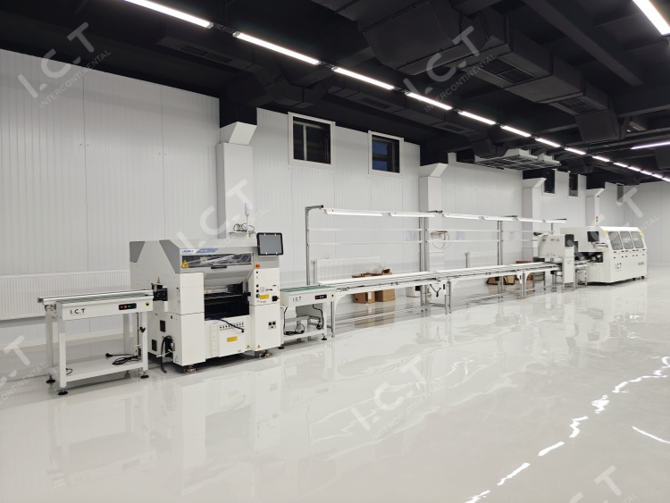 קו ייצור ICT DIP באוזבקיסטן