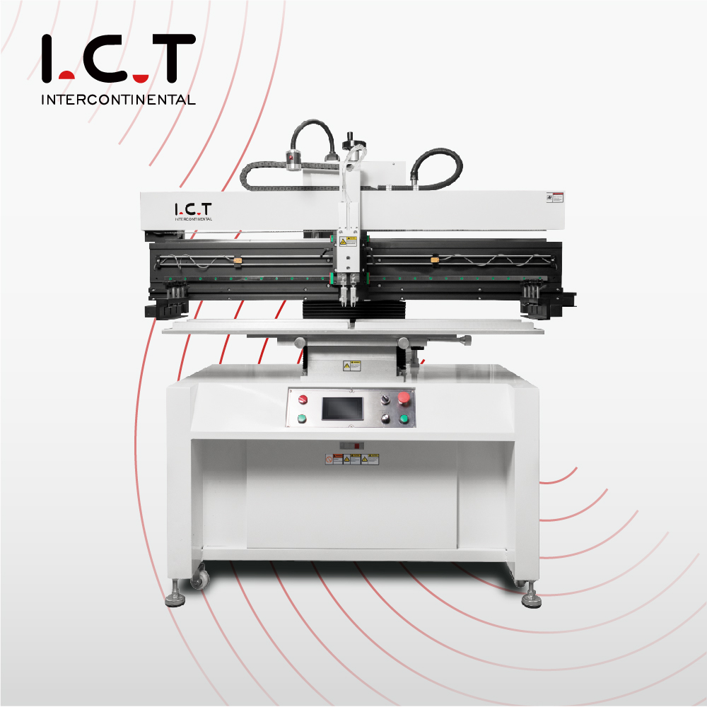 ICT-4034 מכונת הדפסת PCB SMT אוטומטית באיכות גבוהה