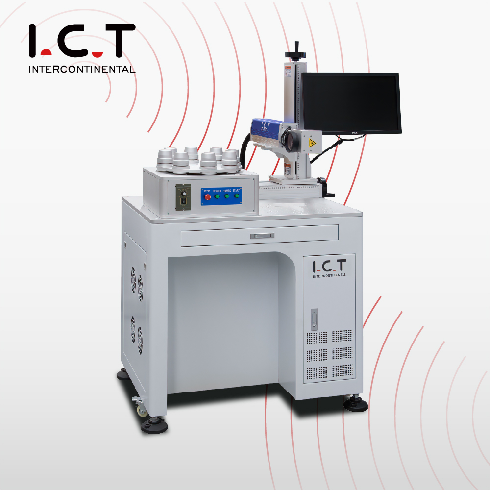 ICT-400 |מכונת סימון בלייזר Fiber Co2 UV