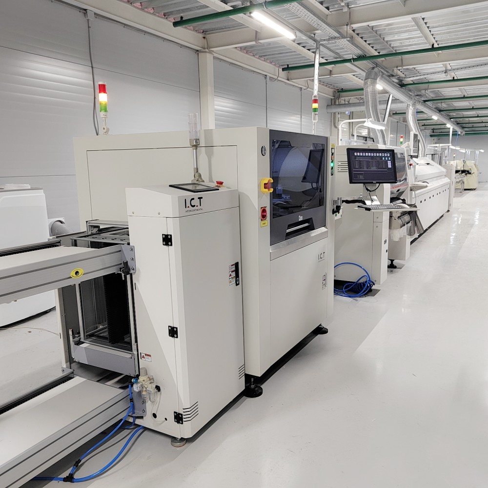 ICT-5151 | מדפסת מסך מכונת הלחמה PCB SMT אוטומטית לחלוטין עבור LED