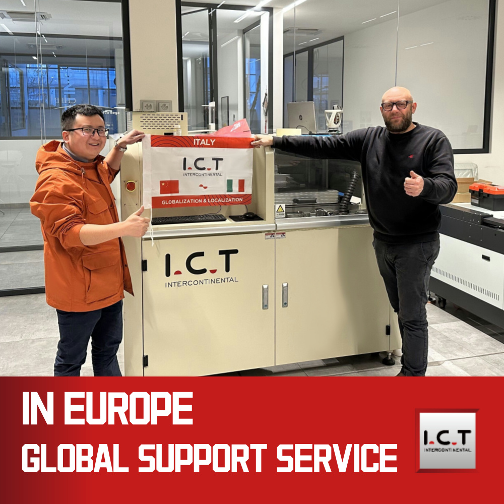 ICT-SS540 | מכונת הלחמת גל סלקטיבית מקוונת 