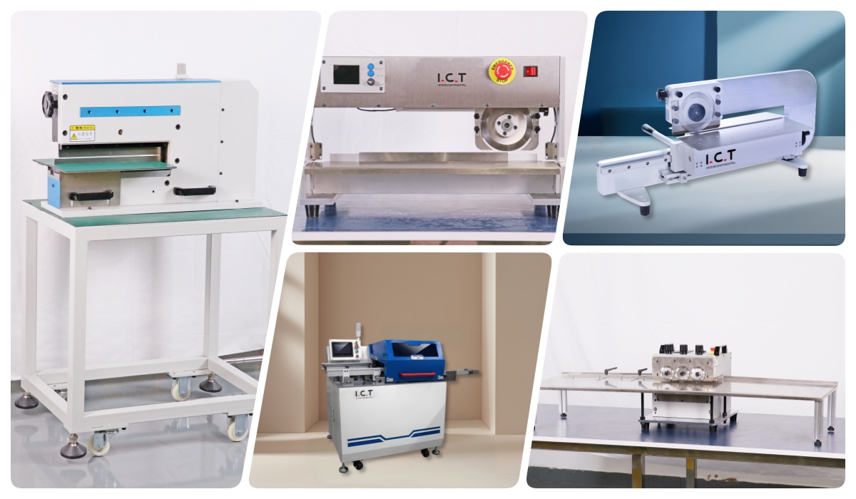 0-3 ICT PCB מכונת חיתוך V